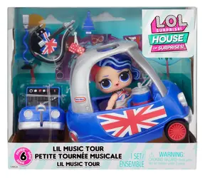 MGA LOL Surprise! Puppenmöbel, Serie 6 - Musikalische Tournee & Freches Babe / ab 4 Jahren