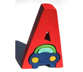 Fauna Alphabet Buchstabe A Auto / ab 3 Jahren