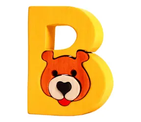 Fauna Alphabet Buchstabe B Bär / ab 3 Jahren