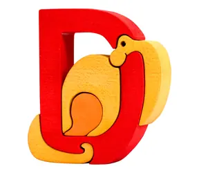 Fauna Alphabet Buchstabe D Dinosaurier / ab 3 Jahren