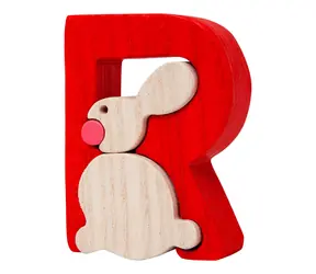 Fauna Alphabet Buchstabe R Hase / ab 3 Jahren