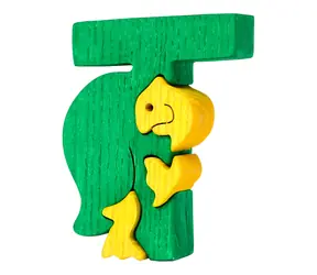 Fauna Alphabet Buchstabe T Schildkröte / ab 3 Jahren