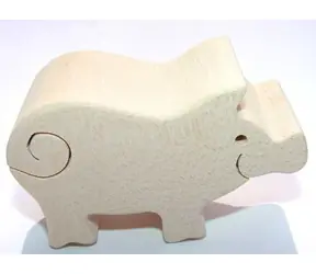 Fauna Holztier Schwein / ab 3 Jahren