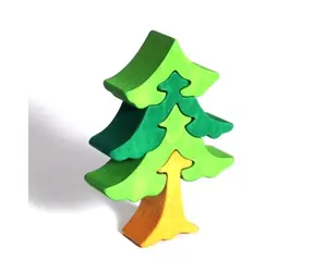 Fauna Holzpuzzle aus massivem Tannenholz / ab 3 Jahren