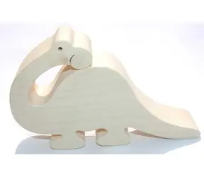 Fauna Holztier Brontosaurus / ab 3 Jahren