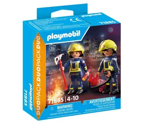 Playmobil Duo-Pack 71885 Feuerwehrleute / Anzahl der Teile: 10 / ab 4 Jahren
