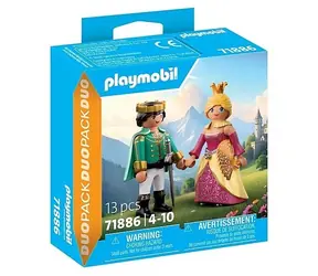 Playmobil Duo-Pack 71886 Prinz und Prinzessin / Anzahl der Teile: 13 / ab 4 Jahren
