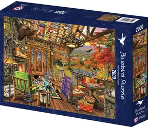 BlueBird Puzzle Adirondack Veranda / 2000 Teile / ab 14 Jahren