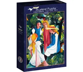 BlueBird Puzzle Vier Mädchen / 1000 Teile / ab 14 Jahren