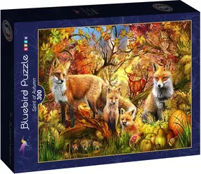 BlueBird Puzzle „Herbstzauber“ / 300 Teile / ab 9 Jahren