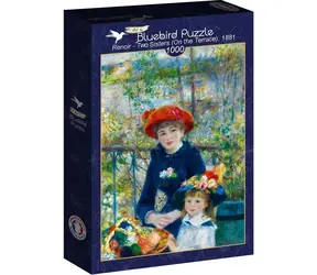 BlueBird Puzzle Zwei Schwestern auf der Terrasse / 1000 Teile / ab 14 Jahren