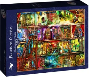 BlueBird Puzzle Fantastische Reise / 2000 Teile / ab 14 Jahren