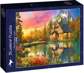 BlueBird Puzzle Berghütte / 1000 Teile / ab 14 Jahren