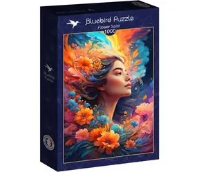 BlueBird Puzzle Frühlingsblumen / 1000 Teile / ab 14 Jahren