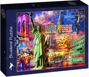 BlueBird Puzzle „Schönheiten von New York“ / 500 Teile / ab 9 Jahren