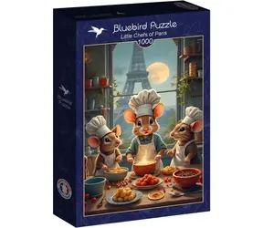 BlueBird Puzzle Kleine Köche aus Paris / 1000 Teile / ab 14 Jahren