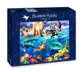 BlueBird Puzzle Ozean des Lebens / 1000 Teile / ab 14 Jahren