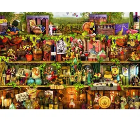 BlueBird Puzzle-Weinregal / 1000 Teile / ab 14 Jahren
