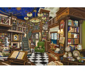 BlueBird Puzzle - Seltenes Buchhändler-Puzzle / 1000 Teile / ab 14 Jahren