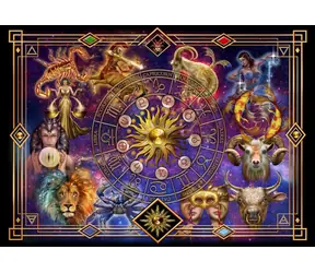 BlueBird Tierkreis-Puzzle / 1000 Teile / ab 14 Jahren