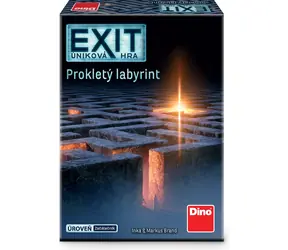 Dino EXIT Escape Game: Verfluchtes Labyrinth / für 1-4 Spieler / Spieldauer: 90 Minuten / ab 10 Jahren