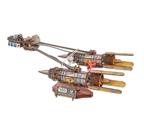 Ugears 3D-Holzpuzzle Star Wars Anakin Skywalkers Renngleiter