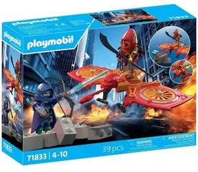 Playmobil PLAYMO-FRIENDS 71833 Held mit Drohne gegen Schurken- Ninja / Anzahl der Teile: 39 / ab 4 Jahren