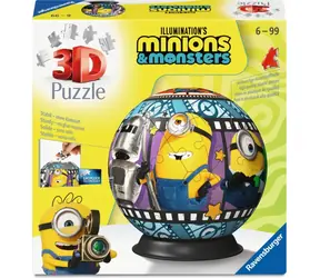 Ravensburger 120080794 Puzzle-Ball Minions 3 / 72 Teile / ab 6 Jahren 