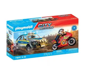 Playmobil City Action 71875 Verfolgungsjagd mit Polizei-Pickup / Anzahl der Teile: 39 / ab 4 Jahren
