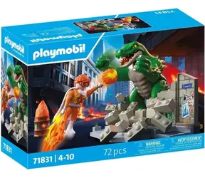 Playmobil PLAYMO-FRIENDS 71831 Duell mit einer Riesenechse / Anzahl der Teile: 72 / ab 4 Jahren