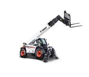 Bburago Construction Bobcat Teleskoplader mit Palettengabeln + Palette 1:50 / ab 3 Jahren