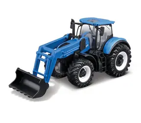 Bburago FARMLAND New Holland T7.315 HD Traktor mit Frontlader / 10 cm / ab 3 Jahren