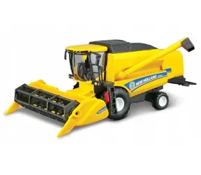 Bburago FARMLAND New Holland TC5.90 Mähdrescher mit Getreideharken / 18 cm / ab 3 Jahren