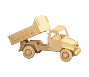 Woodcraft 3D-Puzzle aus Holz - LKW