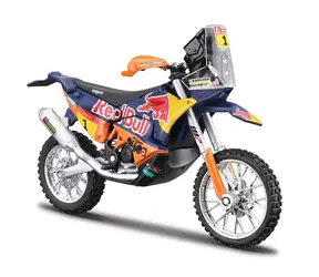 Bburago Motorrad Red Bull KTM Factory Racing - KTM Rallye 2019 - Rallye Dakar / 1:18 / ab 3 Jahren