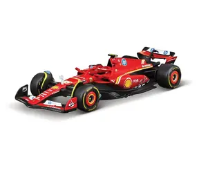 Bburago RACE Formel F1 Ferrari Scuderia SF-24 (2024) # 55 Carlos Sainz / 1:43 / ab 3 Jahren