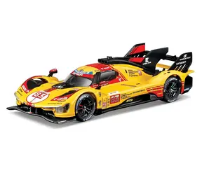Bburago RACING Ferrari 499P - 24 Stunden von Le Mans 2024 in dekorativer Box / 1:43 / ab 14 Jahren