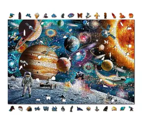 Wooden City Holzpuzzle Space Odyssey 2in1 - 2000 Teile ECO / ab 14 Jahren