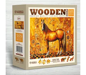 Wooden City Holzpuzzle Vienna Horse 505 Teile / ab 14 Jahren