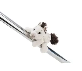 Nici GRÜNER Magnet Pony Mony weiß 12 cm / ab 3 Jahren