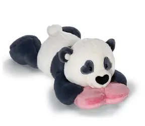 Nici Plüschpanda „Liebe mit Herz“ - liegend 20 cm / ab Geburt