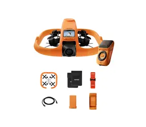 HOVERAir AQUA Basic Combo / Quadcopter/Drohne / 4K-Video / Geschwindigkeit: 55 km/h / Flugzeit: 23 Min. 