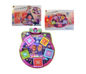 Hergestellt 00905 - Tanzmatte 97 x 102 cm / 4 Melodien / 5 Sensoren / ab 3 Jahren
