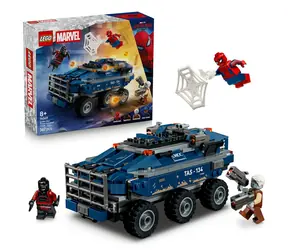 LEGO® MARVEL 76349 Spider-Man und die Gefangenentransporter-Verfolgungsjagd / Anzahl der Teile: 367 / ab 8 Jahren