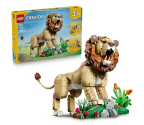 LEGO® Creator 3-in-1 31386 Wildtiere: Majestätischer Löwe / Anzahl der Teile: 839 / ab 9 Jahren