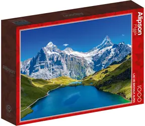 ALIPSON Puzzle Bachalpsee, Alpen / 1000 Teile / ab 14 Jahren