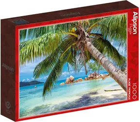 ALIPSON Puzzle Tropischer Strand / 1000 Teile / ab 14 Jahren
