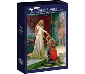 BlueBird Puzzle Edmund Blair Leighton - Lob / 1000 Teile / ab 14 Jahren