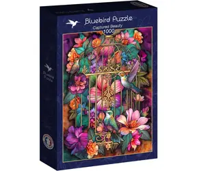 BlueBird Puzzle „Gefangene Schönheit“ / 1000 Teile / ab 14 Jahren