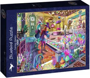 BlueBird Puzzle Fantasie-Süßwarenladen / 1000 Teile / ab 14 Jahren